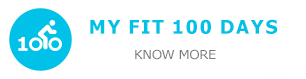 My fit 100 Days-Button